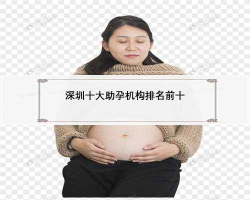 深圳十大助孕机构排名前十